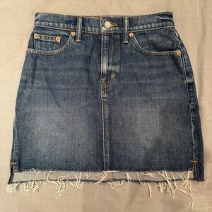 Lucky Brand Blue Denim Skirt